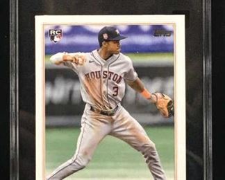 2022 Topps Update Jeremy Pena SGC 9.5