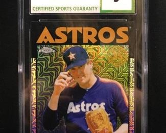 2021 Nolan Ryan Topps '86 Silver Pack CSG Mint 9