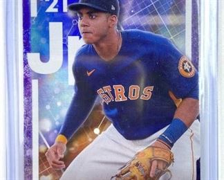 2021 Bowman Platinum Jeremy Pena #/250