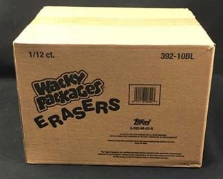 Sealed 12ct Case of 2011 Topps Wacky Packages Eras