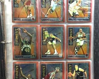 1996 Topps Finest w/ Michael Jordan & More