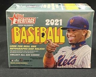 2021 Topps Heritage Baseball High Number Blaster