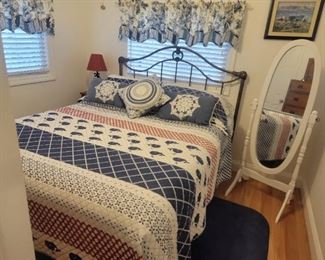 Queen Bed $200  Mirror $50
