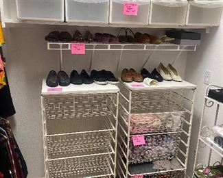 Women's shoes, Elfa shelves
