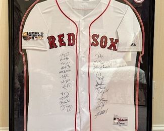 Autographed World Series '07 Jersey