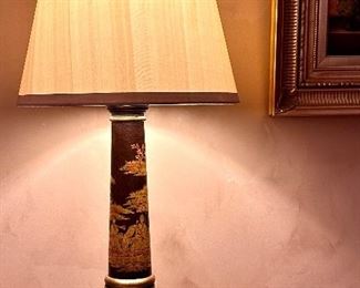 (2) Frederick Cooper Chinoiserie Table Lamps