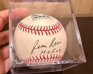 Autographed Jim Rice Baseball