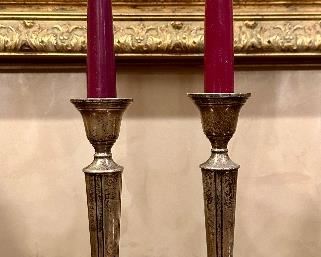 Preisner Sterling Silver Candlesticks
