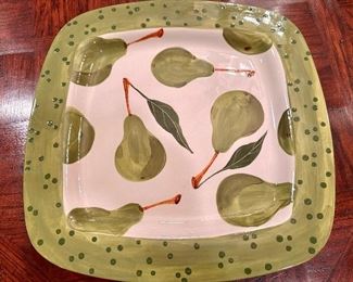 Romy & Clare Pear Serving Plate