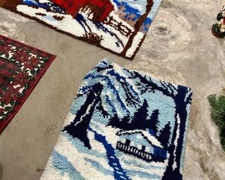 Vintage Christmas latchhook