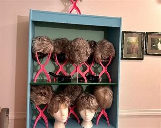 Wigs and wig stands