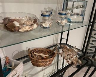 Shells and beach decor