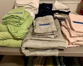 Linens and pillows - queen and king sets