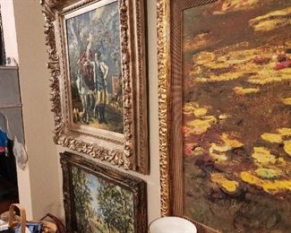 Beautiful Oil Paintings- Mostly Signed