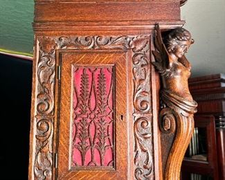Ornate wood carving