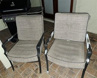 Patio chairs and table