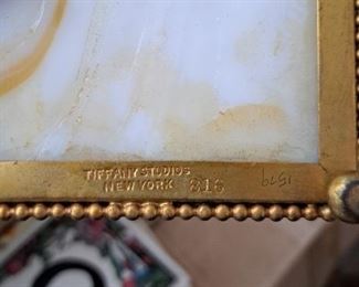 Very vintage ;Tiffany Studios New York , jewelry box from Cloosters Estate
Our price $400