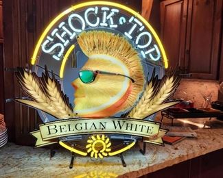 Shock Top Neon Sign (working condition)