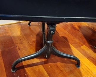 Antique Adjustable School Desk/chair