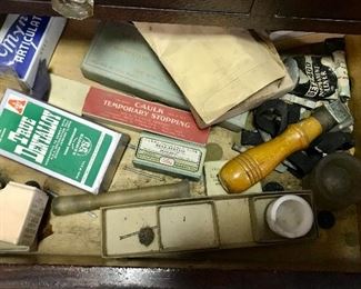 Antique Dentistry Tools and Supplies 