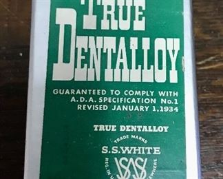 True Dentalloy Antique Dentistry Supplies 