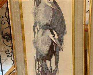 Stunning Art La May Framed Art 60"H x 32" W  Signed and numbered  - $425 + tax