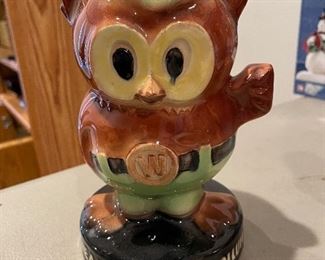 VINTAGE WOODSY OWL BANK GIVE A HOOT DON'T POLLUTE McCOY UNITED STATES FOREST