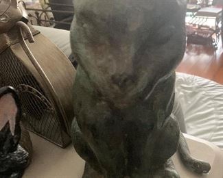 HEAVY BRONZE CAT