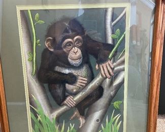 Monkey art by David A Owen