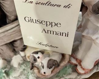 Giuseppe Armani boy and girl