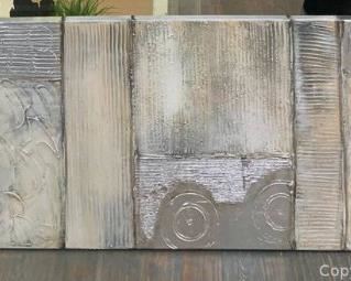 Benjamin Parker Hand Painted Gallery Wrapped Canvas Wall Art