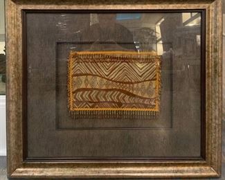 Framed Textile Art