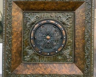 Metal Patina Medallion