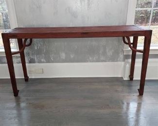 Rustic Rectangular Bar Table