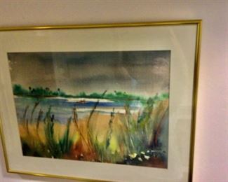 Robert Carson watercolor 