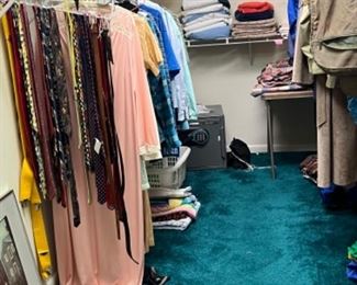 Clothing, ties, shoes, hats