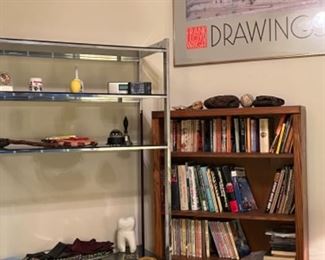 Books and shelves