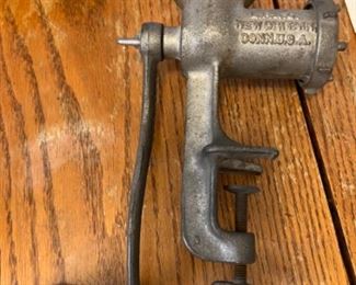 Old meat grinder