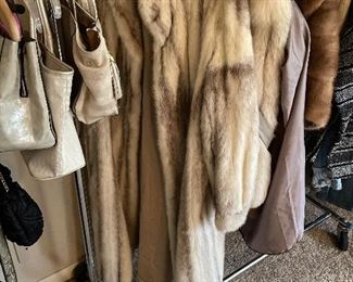  vintage long mink coat- amazing fits small- medium- great great on- drapes lovely on a small- or medium person $599obo