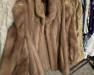 stephen burrows mink jacket-  fabulous condition $399