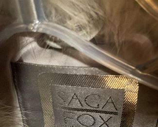 label on saga fox