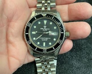 jules J.  mens watch $30