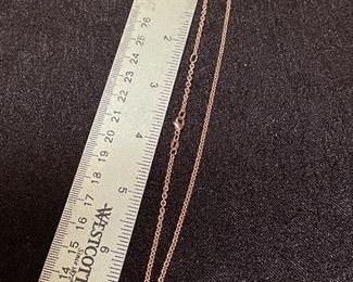 14k gold james avery chain approx 16 in $300