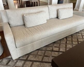 Restoration Hardware sofa 8' long
