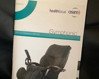 healthfocus iSymphonic massaging chair