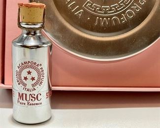 Rare 20ml Bruno Acampora Musc Pure Essence. Purchased At The Breakers Hotel,Palm Beach. Original Price $385.00 Lot #4