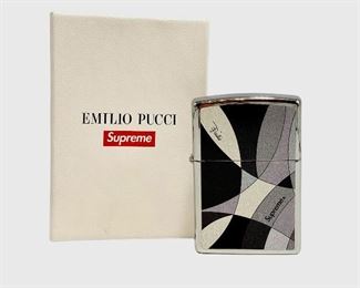 NEW! Supreme/ Emilio Pucci / Zippo Lighter In Original Box Lot #7