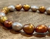 Honora Multicolor Freshwater Pearl Stretch Bracelet Lot #9