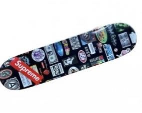 NEW! SUPREME Stickers Skateboard In Factory Plastic Lot #13