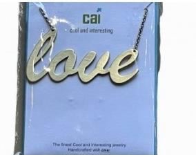 Large LOVE Necklace! New & In Original Package        Lot # 29 